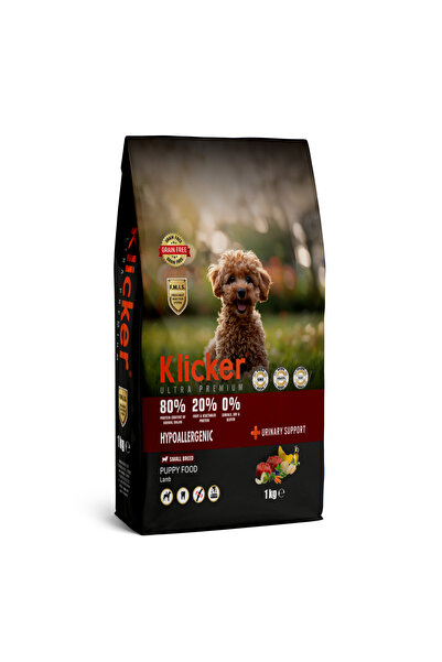 klicker Yavru Köpek Maması Hypoallergenıc Mıni Irk Kuzulu 1 Kg