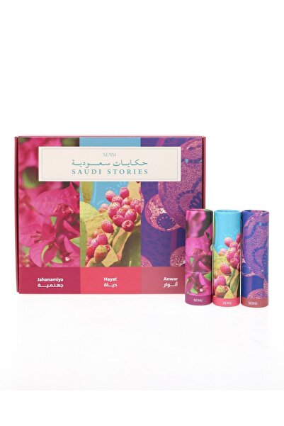 SENSİ Set-of-3 Saudi Stories Mini Lipstick Set 1 4.8g