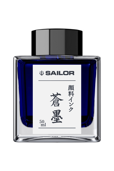 Sailor Souboku Blue-Black Pigment Ink – 50 ml