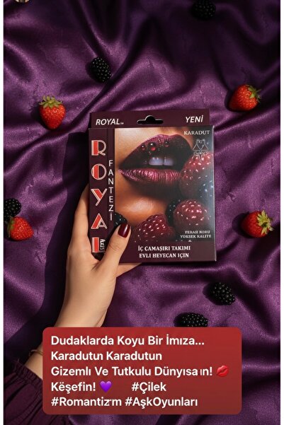 Royal Women's Fruit-Flavored Underwear Set