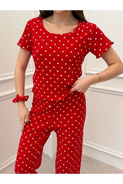 Sohadid Σετ γυναικείες πιτζάμες κοντομάνικες Pure 100% Βαμβάκι