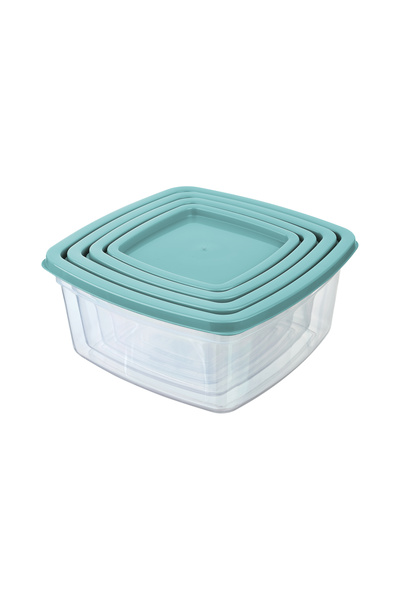 Cosiness Square 4-Piece Storage Container Set