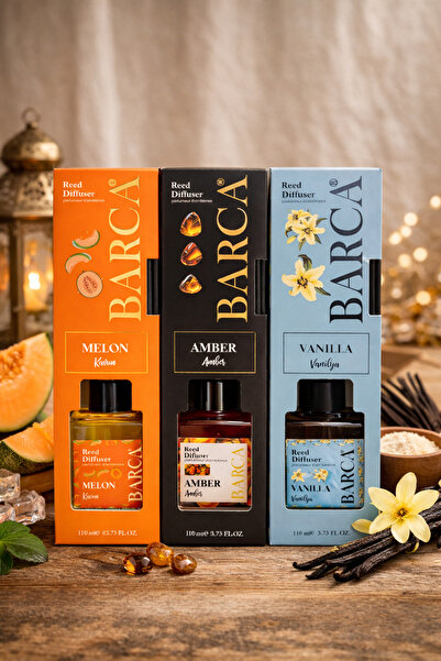 Barca Reed Diffuser Melon (Kavun) Çubuklu Oda Kokusu 110 ml