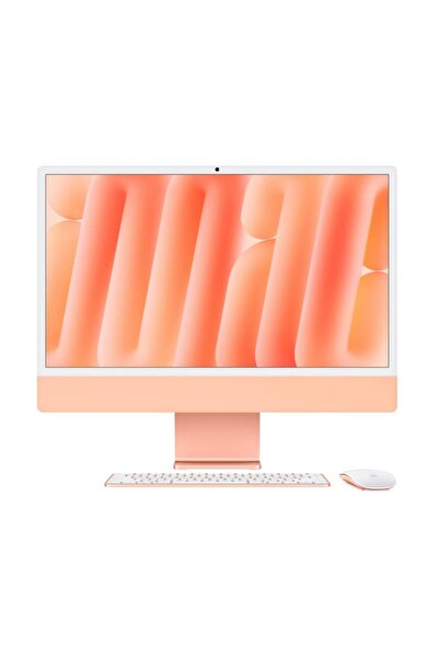 Apple All In One PC 24" with M4, 16GB, 512GB SSD, 4.5K Retina, macOS - iMac 2024