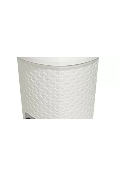 NO BRAND Rattan Pedal Bin 18L