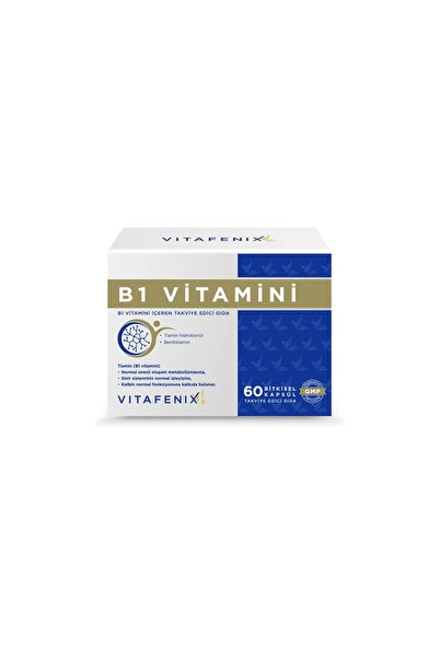 Vitafenix Vitamin B1 Tiamin ve Benfotiamin 60 Kapsül