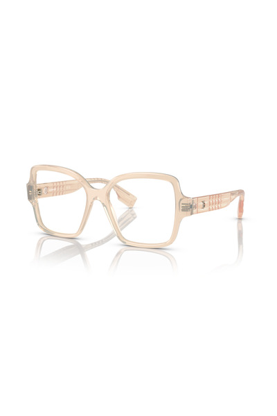 BURBERRY نظارة شمسية نسائية مربعة الشكل - BE 2374 - مقاس العدسة: 52 مم - وردي