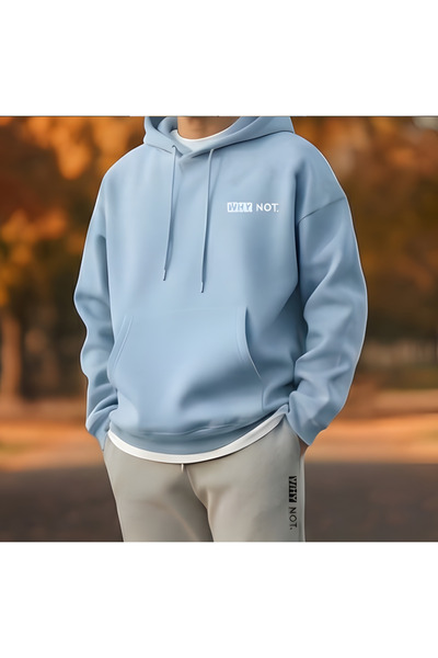 EFFRENATU Trendy Clothing Hoodie Zip Printed Top & Bottom Suit Plus Size