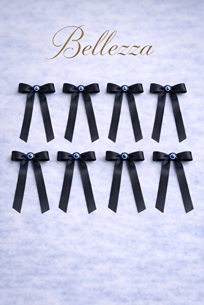 Bellezza Concept 1 cm Satin Ribbon Bow – Elegant Decorative Mini Ribbon Set 2...