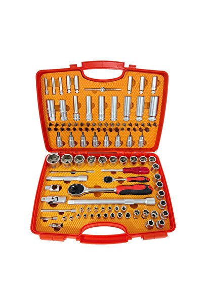 Rico 1/2 - 1/4 Altı Köşe Lokma Takımı 110 Parça