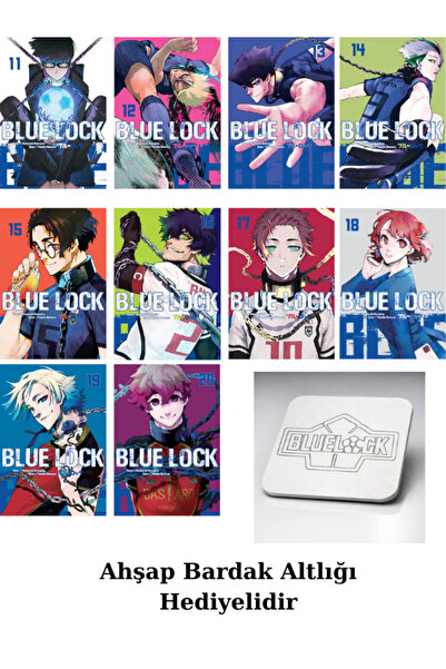 Komikşeyler Yayıncılık Blue Lock Cilt 11-12-13-14-15-16-17-18-19-20 (10Kitap ...