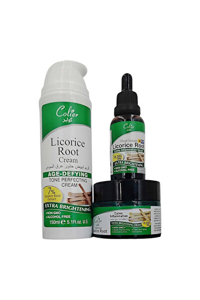 colier مجموعة كولير لتفتيح البشرة بعرق السوس – نظام متكامل للإشراق، الترطيب و...