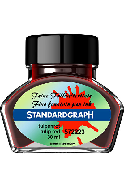 Standardgraph Cerneală permanentă Tulip Red 30 ml