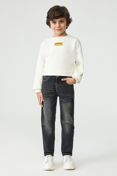 Iceberg Boy Black Trousers