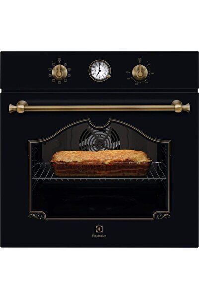 Electrolux Built-in Electric Oven SurroundCook, 72L, Catalytic, Class A, Blac...