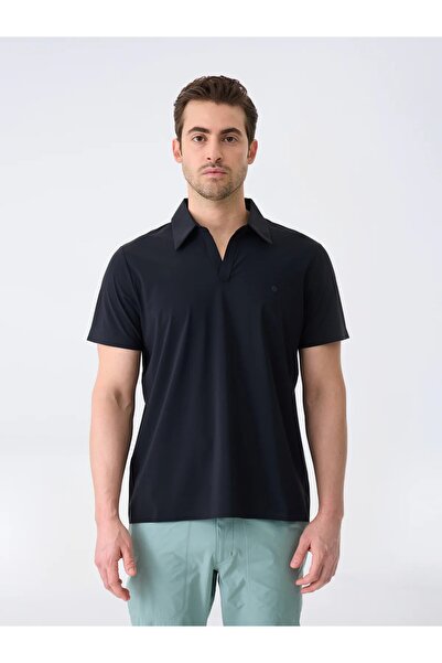 Isaora Ανδρικά μπλουζάκια πόλο Airy Polo Black Isr3201-ss26-0