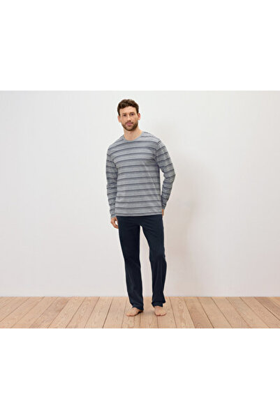 Tchibo Men's Pajamas, Sj, Striped