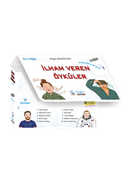 fenomen çocuk ÜÇGEN - İLHAM VEREN ÖYKÜLER + POSTER HEDİYELİ (10 KİTAPLI OKUMA...