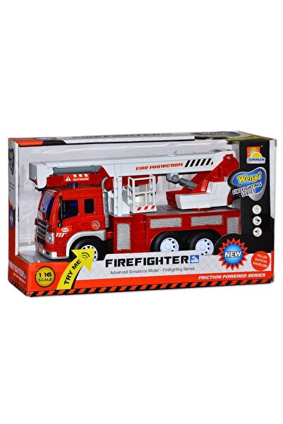 Russet 12956 1:16 Fire Trucks with Sound and Light