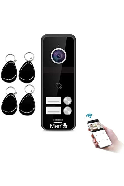 MMD Videointerfon inteligent wireless Full-HD 2MP IR WiFi, acces pentru 2 uti...