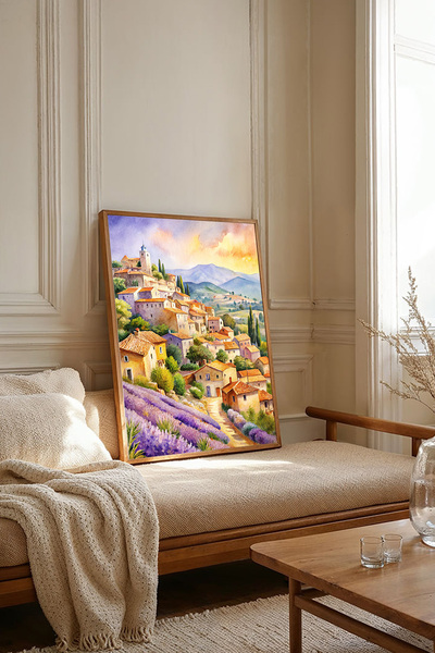 Dekorsiahome One Piece Wooden Framed Painting Tk3082