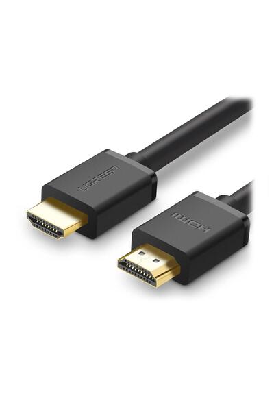 Ugreen UHD 4K Yüksek Hızlı Ethernet ve HDMI Kablosu, 5 Metre - Siyah
