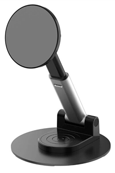 TechnoStation Masa Üstü Manyetik Telefon Tablet Standı Magsafe Cihazlar Uyuml...