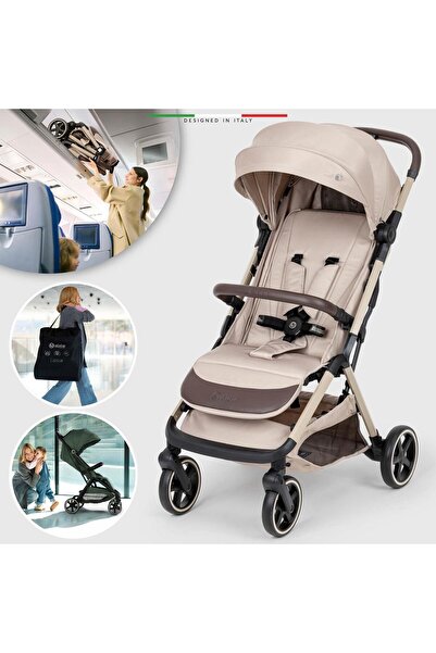 Elele Cabina Kabin Tipi Bebek Arabası Bej