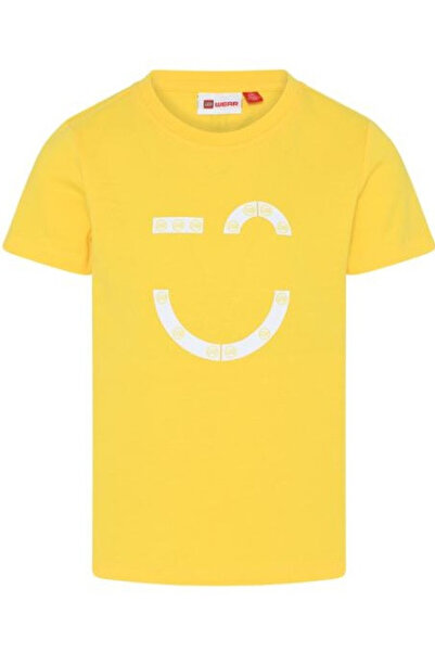 LEGO children's T-shirt LWTICHO 307-Yellow-104
