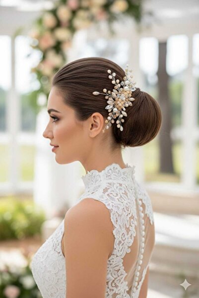 Yeşil Atölye Accesoriu de promisiune cu henna pentru logodnă, festonat, de cu...