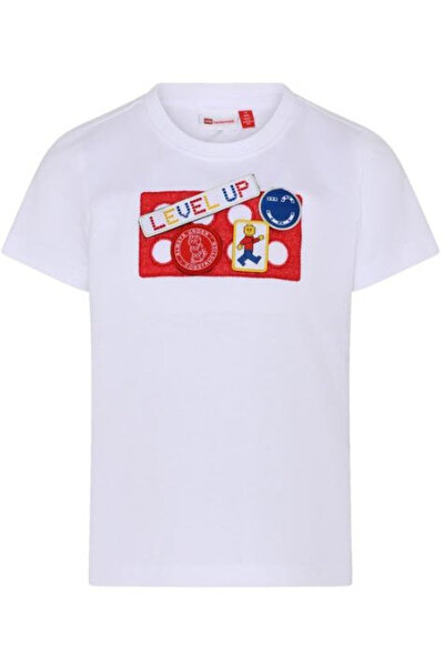 LEGO tricou pentru copii LWTICHO 302-Alb-134