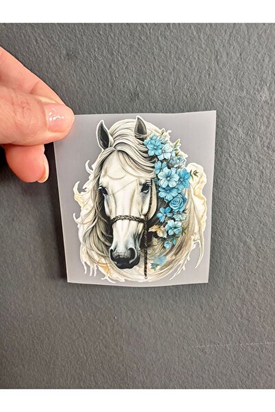 Gönülden Tasarım Εκτύπωση μεταφοράς αλόγων που κολλάει με σιδέρωμα 9x7 εκ.