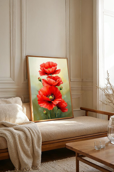 Dekorsiahome One Piece Wooden Framed Painting Tk3097