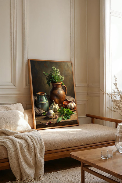 Dekorsiahome One Piece Wooden Framed Painting Tk3058