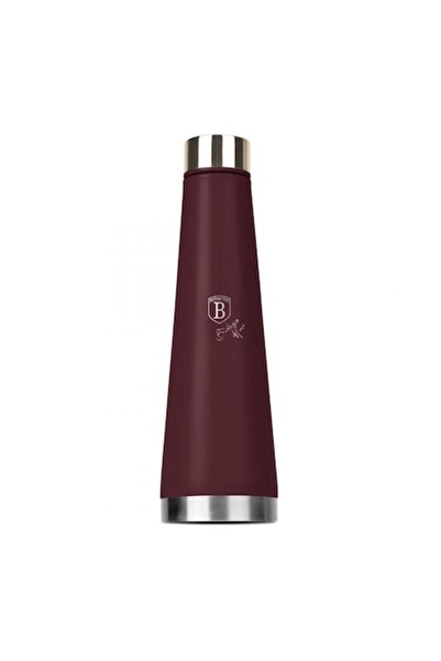 Berlinger Thermos, glass shape, 0.4L, matte bordeaux