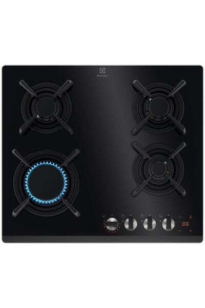 Electrolux Built-in Gas Hob, 4 Burners, Electric Ignition, Cast Iron Support,...
