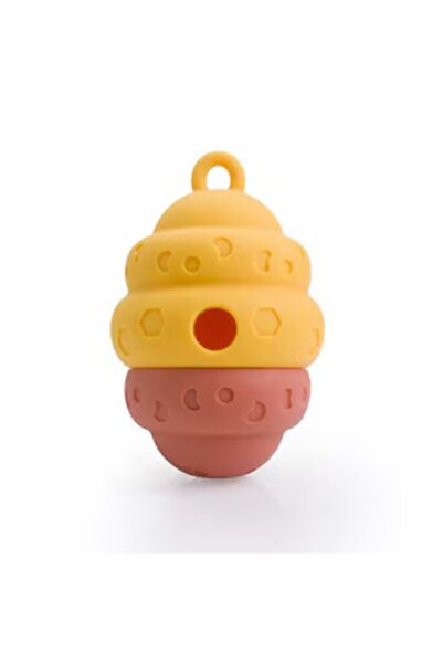 FOXMAG24 Jucărie interactivă pentru câini, cu eliberare a recompensei, galben...