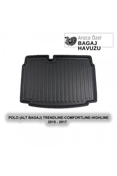 ELORCAR POLO (ALT BAGAJ) TRENDLINE-COMFORTLINE-HIGHLINE 2010 - 2017 3D BAGAJ ...
