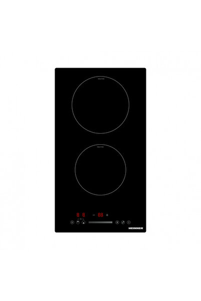 Heinner Built-In Induction Cooktop, 2 Zones, 3500W, Touch Control, Timer, Gla...