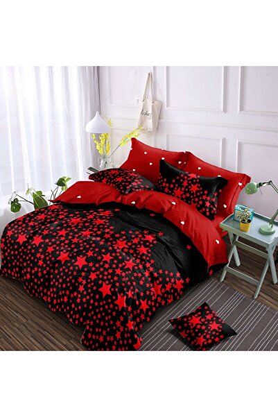 Pucioasa Double Duvet Cover Set , sulphurous, satin Cotton , 6 pieces