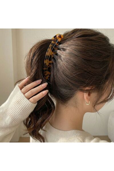 GÜLPEŞE Leopard Banana Buckle