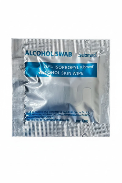 OMAC 1 ADET Easy Alkollü Mendil %70 Ipa, 8x11cm, Cilt Temizleme Mendili, Dış ...