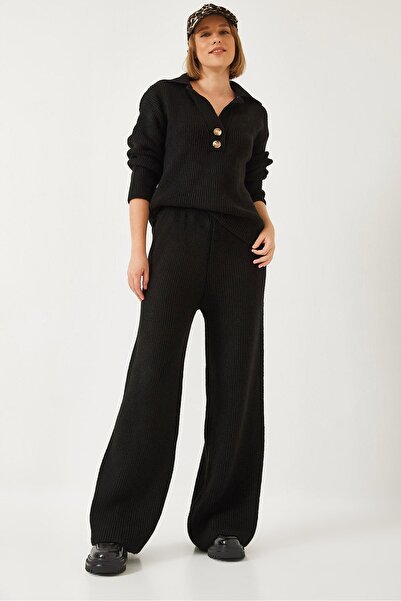 Hiccup High-Leg -fitting, coordinated two-piece set with shirt collar