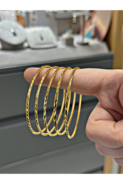 Cengiz Silver 925 Ayar Gümüş Başak Model Ajda Bilezik