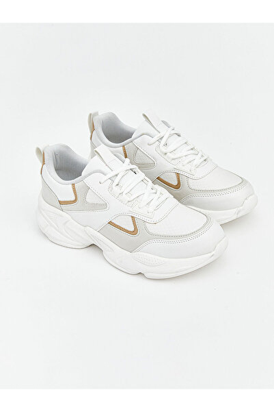 LC Waikiki Hilfa New Season Lace-Up and Thick Sole Women's Sports Shoes