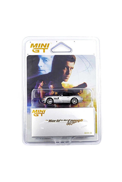 mini gt 1/64 Bmw Z8 "The World Is Not Enough" - Blister Pack