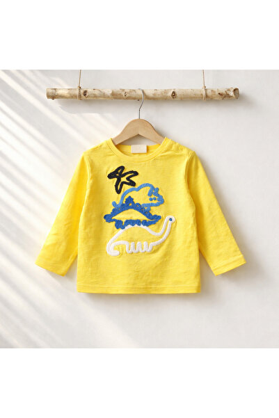 OEM Bluza cu guler rotund