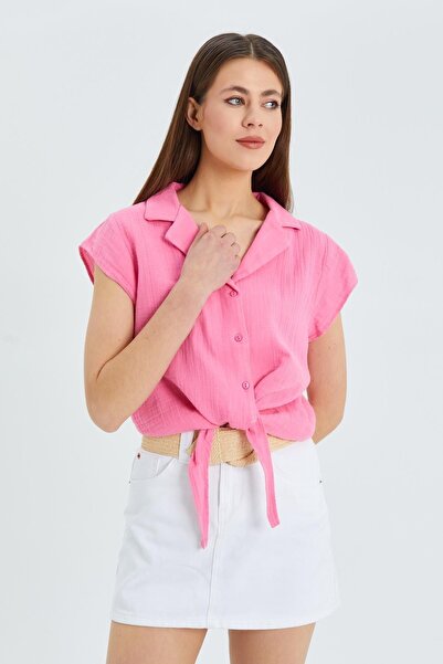 Hiccup Mixray short shirt with bow