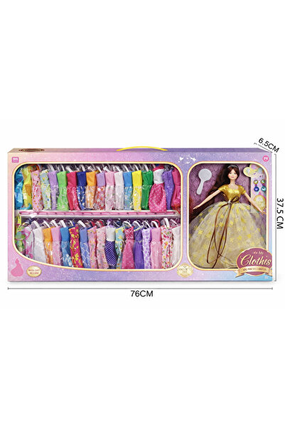 OEM Princess Doll Set with 36 Dresses and Accessories – Dress Up Game for Gir...