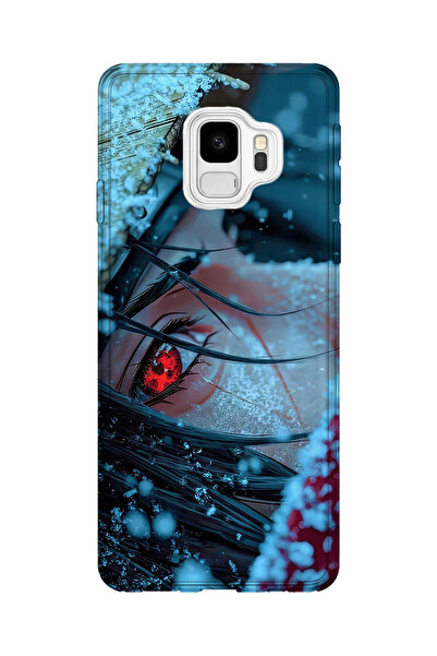 lelia حافظة هاتف شفافة متوافقة مع جالاكسي S9 مطبوع |   المجموعة: دفتر رسم Ani...